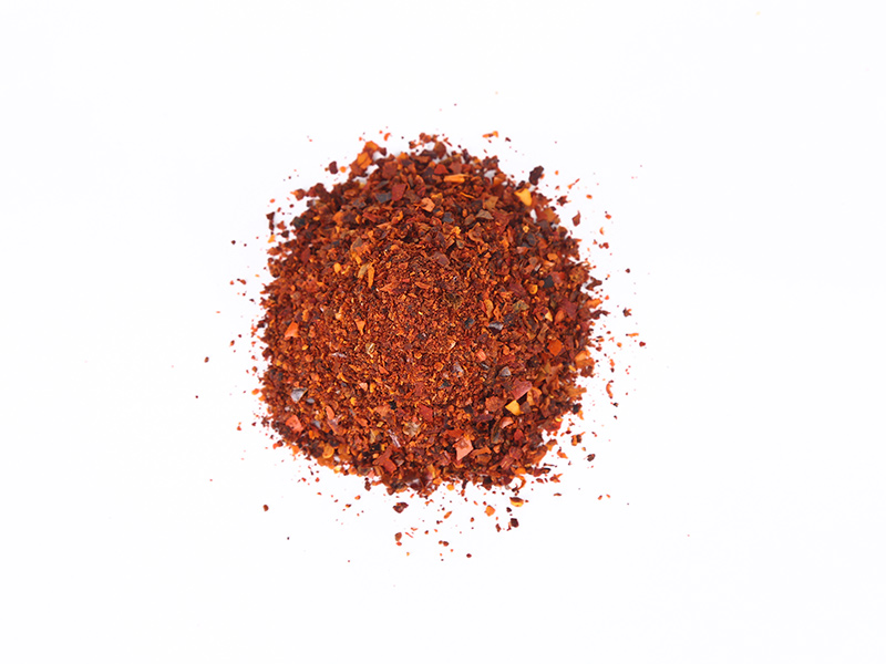 AD shredded chili peppers
